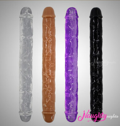 Jelly Double Dong Realistic Dildo