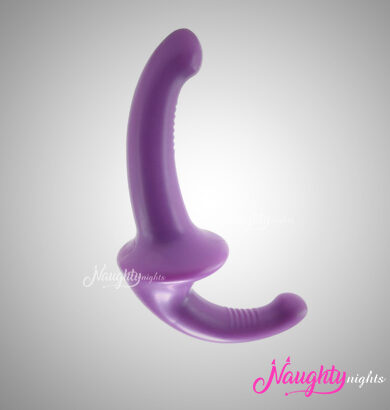 Jelly Strapless Strap on Double Ended Dildo