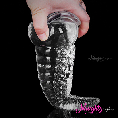 Octopus Dragon Jelly Dildo Transparent - Image 4